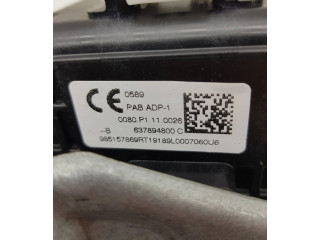 Подушка безопасности пассажира 985157869R, G37194800   Renault Clio V