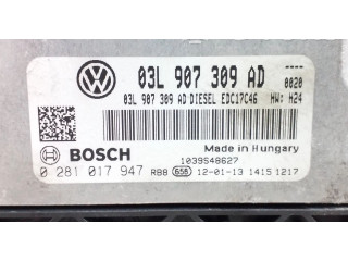 Блок управления двигателем Блок управления 03L907309AD   Volkswagen Tiguan