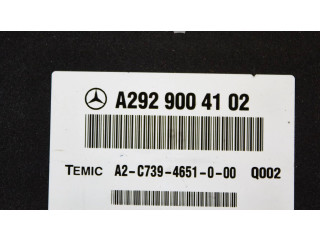 Pojistková skříňka Блок управления подвески a2929004102   Mercedes-Benz GLS X166 2018