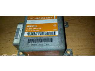 Блок подушек безопасности 8A0959655C, 0285001038   Audi 80 90 S2 B4