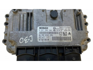 Блок управления двигателя 0261208906, 9662060680   Citroen C2