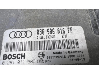 Блок управления двигателя 03G906016FF, 1039S06416   Audi A3 S3 A3 Sportback 8P