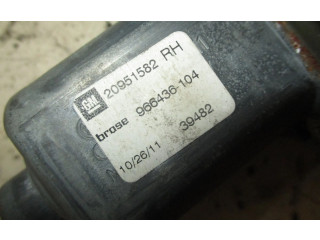 Передний комплект электрического механизма для подъема окна     20952453    Opel Insignia A 