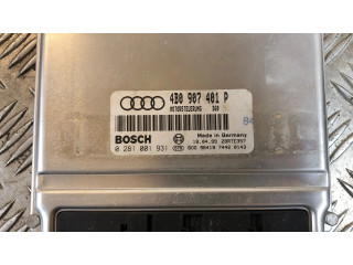 Блок управления двигателя 4B0907401P, 28RTE357   Audi A6 S6 C5 4B