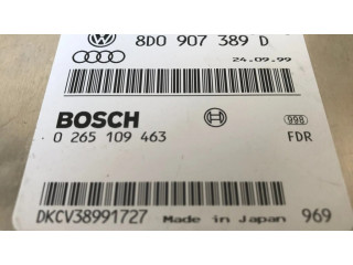 Блок управления АБС 8D0907389, 0265109463   Audi A4 S4 B5 8D