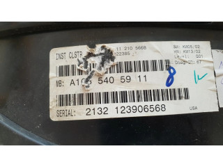 Přístrojová deska  Mercedes-Benz ML W163 2003 A1635405911, 1635405911  