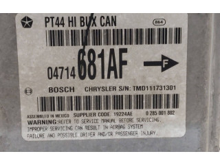 Блок подушек безопасности 04714681AF, 0285001802   Chrysler PT Cruiser