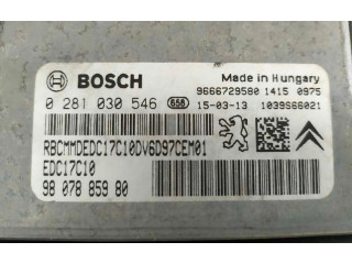 Řídící jednotka 9666729580   Peugeot 2008 I 2015
