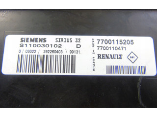 Řídící jednotka 7700115205   Renault Twingo I 1999