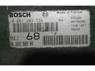 Řídící jednotka 0261203736   Peugeot 106 