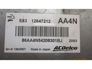 Блок управления двигателя 12647212, AA4N   Opel Astra J