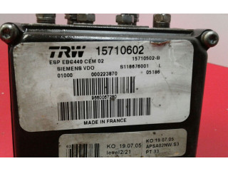 Jednotka ABS 15710602, 15710502B   Peugeot 407 2005