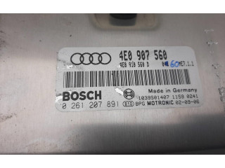 Блок управления двигателем ECU 4E0907560   Audi A8 S8 D3 4E