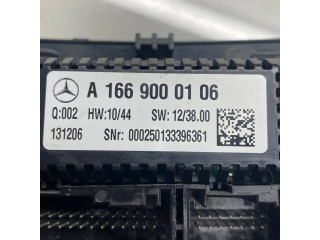 Блок управления климат-контролем A1669000106, 131206   Mercedes-Benz ML W166