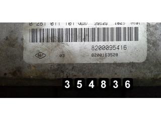 Блок управления двигателя 0281011101   Renault Laguna II