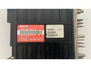 Блок управления двигателя 443907311C, 0261200273   Audi 80 90 B3