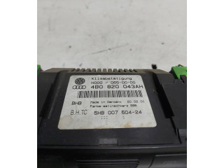 Блок управления климат-контролем 4B0820043AH, 5HB00760424   Audi A6 S6 C5 4B