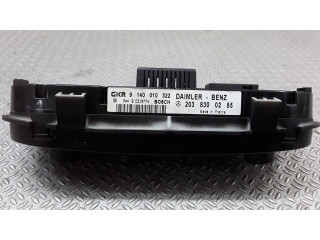 Блок управления климат-контролем 2038300285   Mercedes-Benz C W203