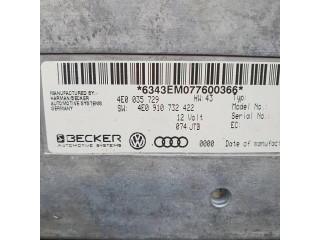 Блок управления 4E0910732, 4E0035729   Audi A8 S8 D3 4E