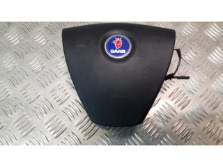 Подушка безопасности водителя 12789426, 600306800E   Saab 9-3 Ver2