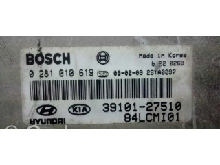 Řídící jednotka 3910127510, CENTRALITAMOTORUCE   Hyundai Accent 