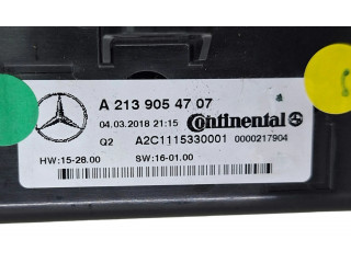 Блок управления климат-контролем A2139054707   Mercedes-Benz CLS C257