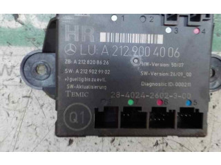 Блок комфорта A2129004206, A2129004006   Mercedes-Benz GLK (X204)   