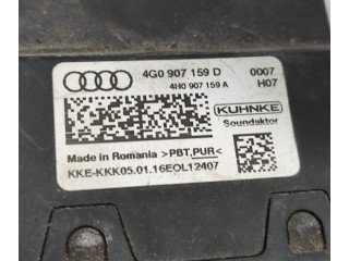 Блок управления климат-контролем 4G0907159D, 4G0907159A   Audi A6 S6 C7 4G