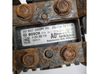 Радар круиз контроля     284384EA5A, 0203300114  Nissan Qashqai