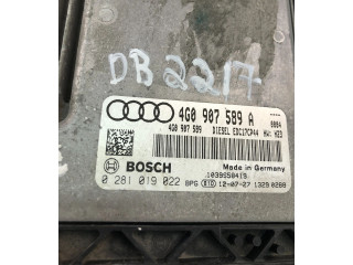 Řídící jednotka 4G0907589A, 0281019022   Audi A6 S6 C7 4G 2014