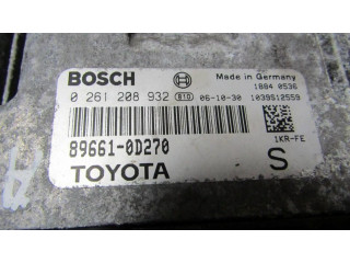 Řídící jednotka 0261208932   Toyota Yaris 2007