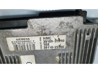 Блок управления двигателя K103300003F, 3910022260   Hyundai Accent