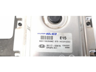 Блок управления двигателя 3911703415, 9001190356KE   KIA Rio