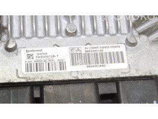 Блок управления двигателя 9653451880, 9663483180   Citroen C3