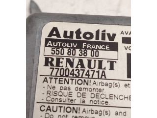 Блок подушек безопасности 7700437471A, 550803800   Renault Scenic I