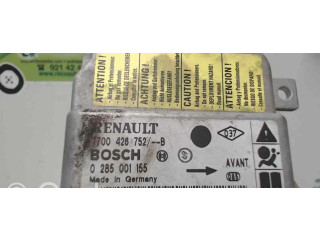 Блок подушек безопасности 7700426752B, 0285001155   Renault Clio I