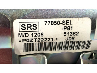Подушка безопасности пассажира 77850-SEL-P81   Honda City