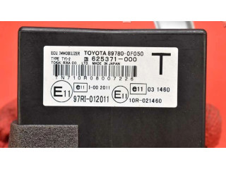 Řídící jednotka 89780-0F050, 89780-0F050   Toyota Corolla Verso E110 2010