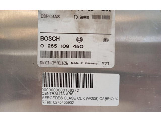 Блок управления АБС 0275455932   Mercedes-Benz CLK A209 C209