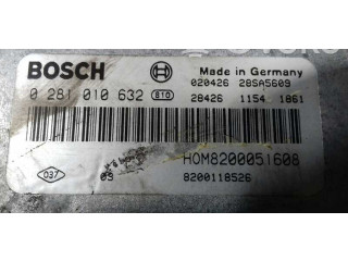 Řídící jednotka 8200051608, 0281010632   Renault Trafic I 2002