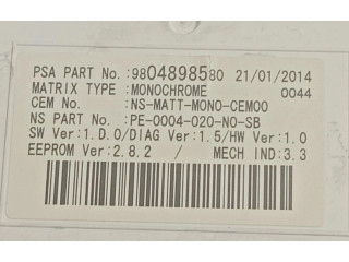 Přístrojová deska  Peugeot 508 RXH 2014 9806268180  