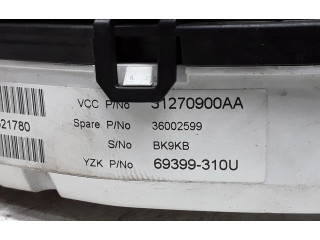 Přístrojová deska  Volvo XC60 2011 31270900, 31270900AA  