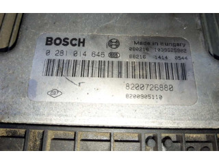 Блок управления двигателем ECU  8200726880, 0281014646   Renault Laguna I 