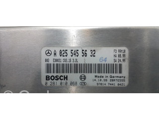 Řídící jednotka A0255455632, CENTRALITAMOTORUCE   Mercedes-Benz E W210 