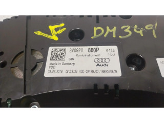 Панель приборов 8V0920860P   Audi A3 S3 8V       