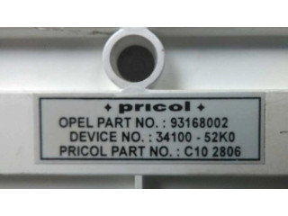 Přístrojová deska  Opel Agila B 2009 PRICOL  