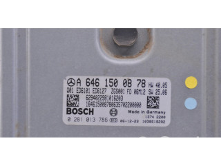Řídící jednotka A6461500878, 0281013786   Mercedes-Benz Vito Viano W639 2007