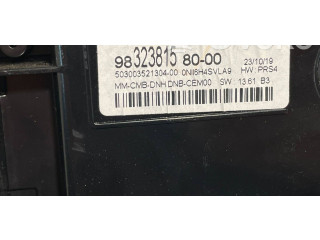 Přístrojová deska  Peugeot 3008 II 2020 9832381580, 27737  