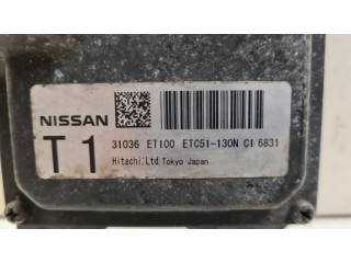 Блок управления двигателя ETC51130N, 31036AT100   Nissan Sentra B16