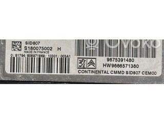 Řídící jednotka 9675391480, 9675391480   Peugeot 3008 I 2013